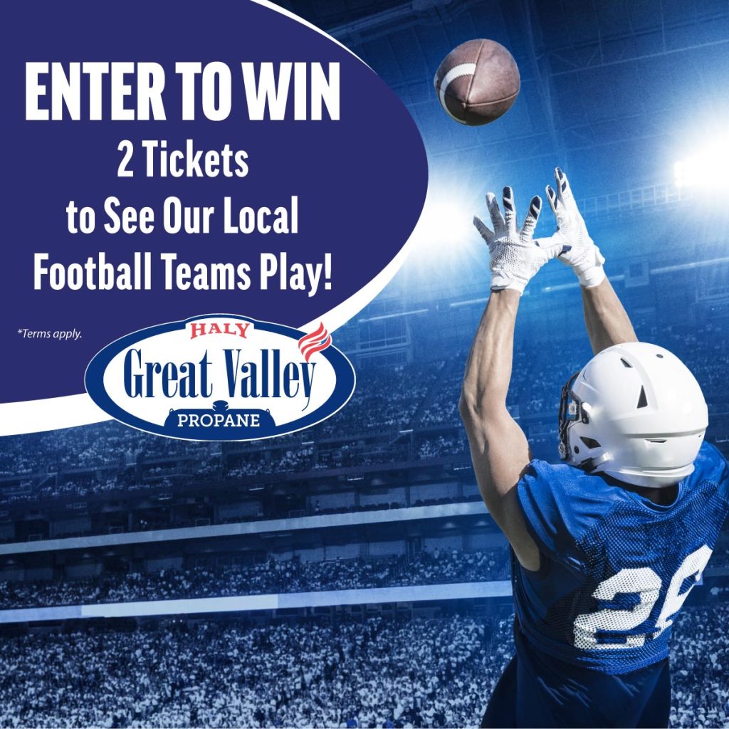 Enter to Win Football Tickets - Great Valley Propane